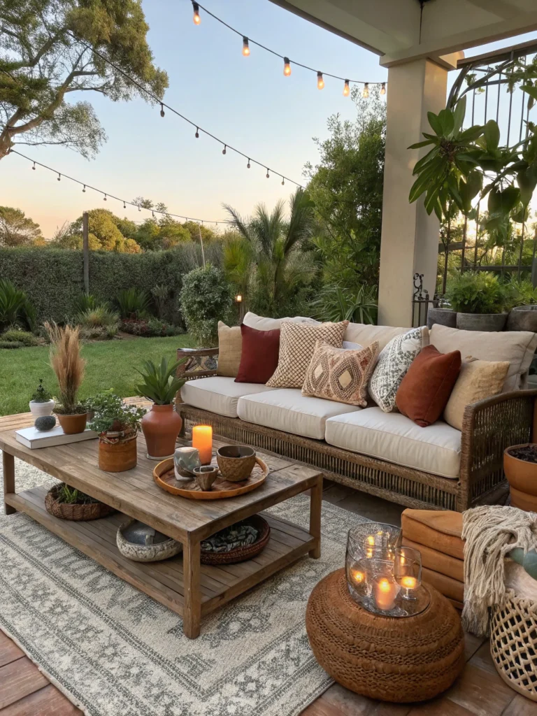 backyard living room