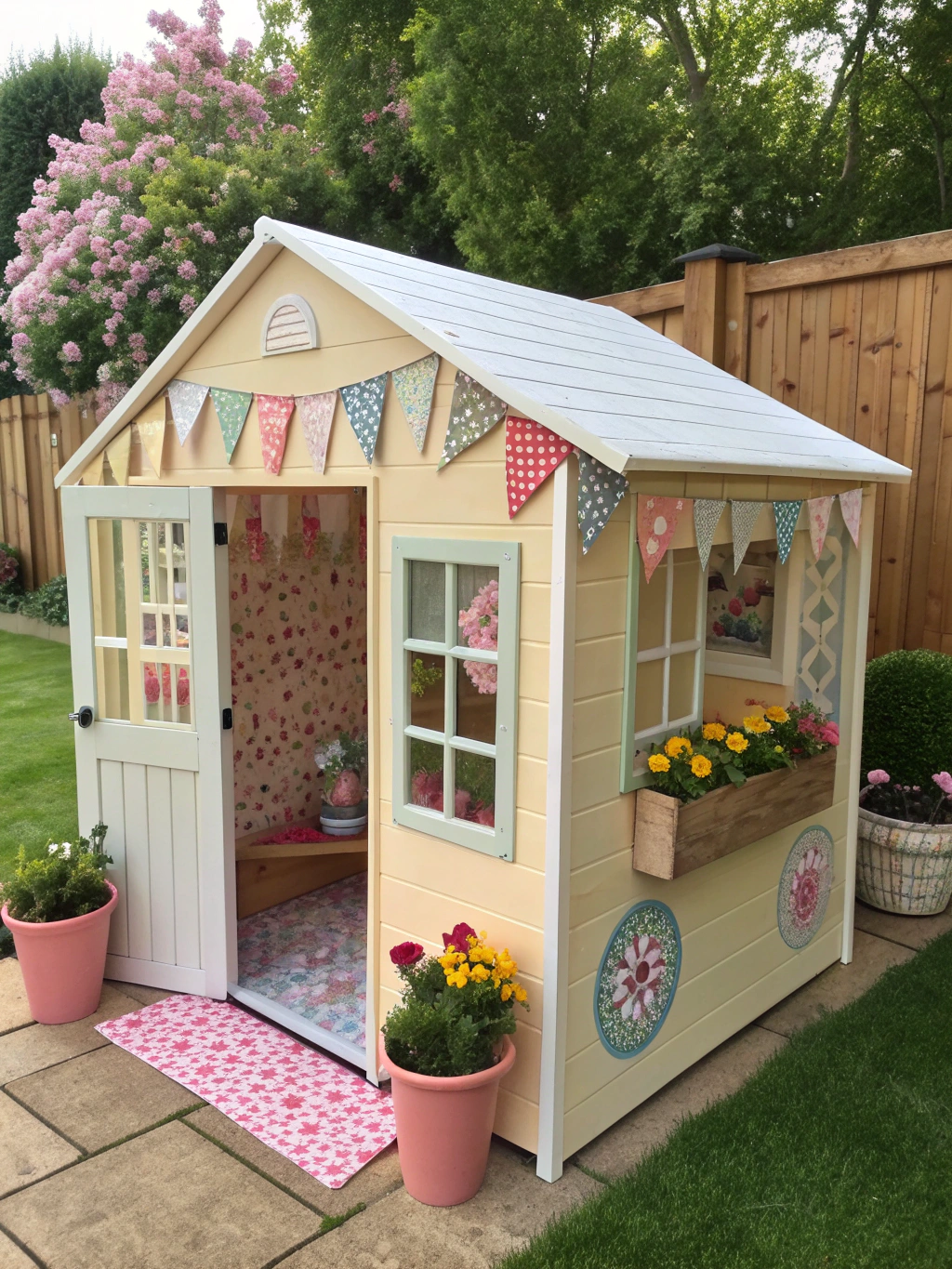 kids outdoor playhouse