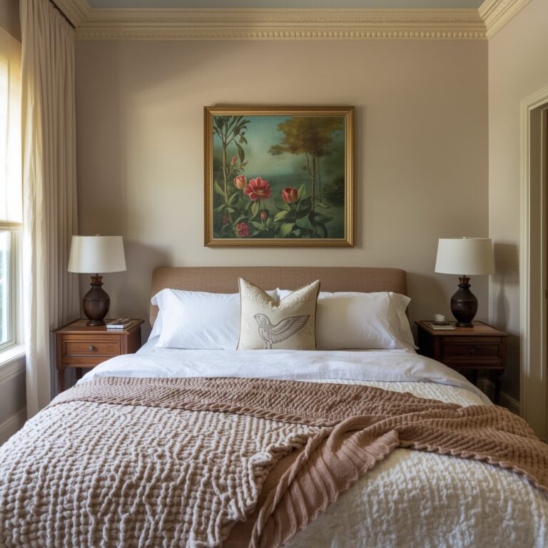 cozy guest bedroom paint