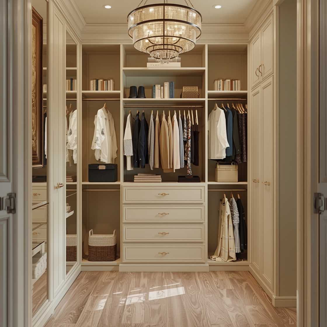 luxury closet colors