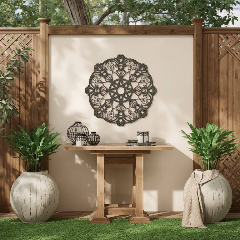 outdoor privacy wall