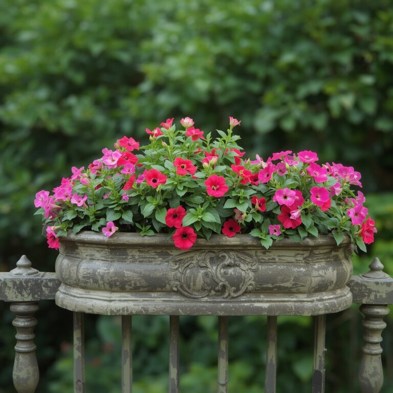 railing flower boxes