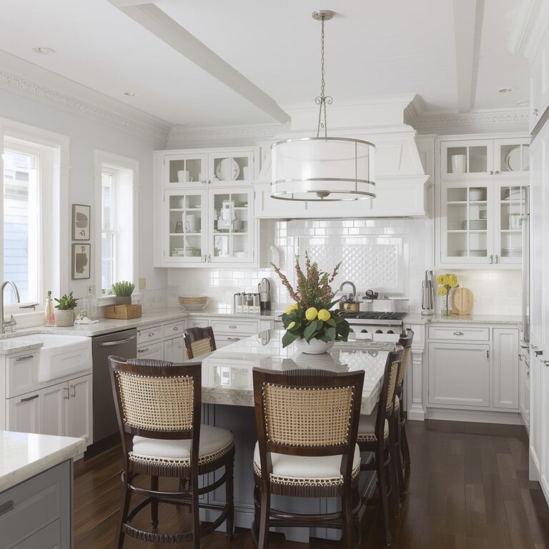 small kitchen peninsula