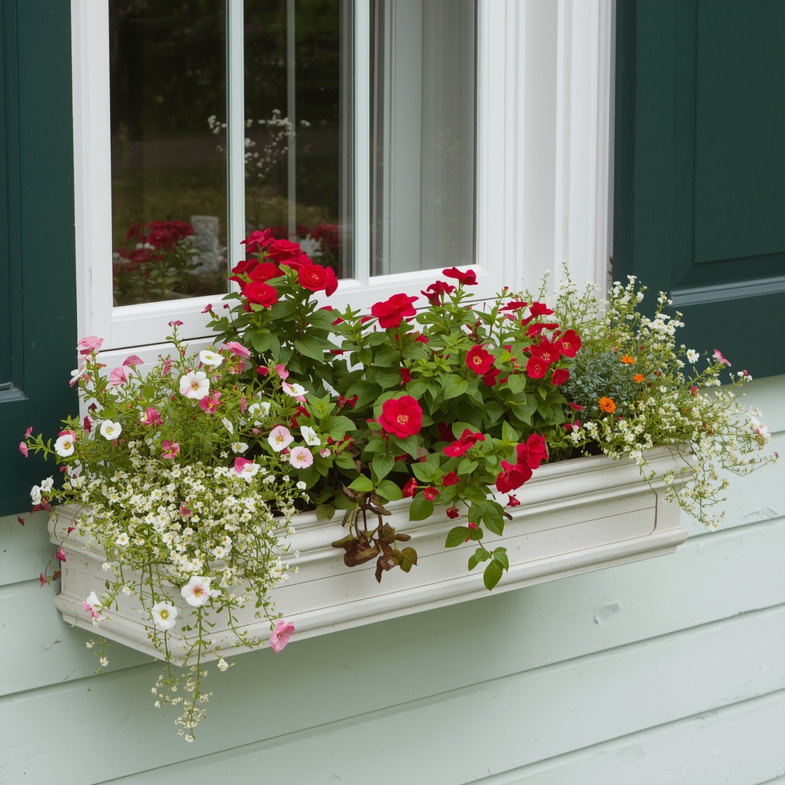window box planting