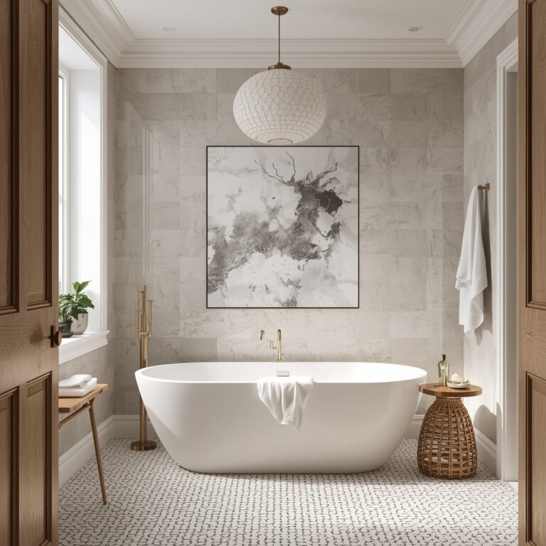 calming bathroom ideas