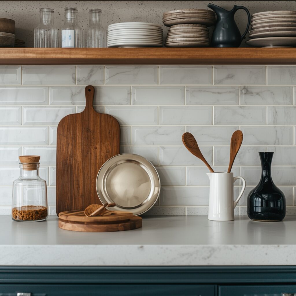Kitchen Counter Styling Tips Designers Use to Keep Spaces Clean and ...