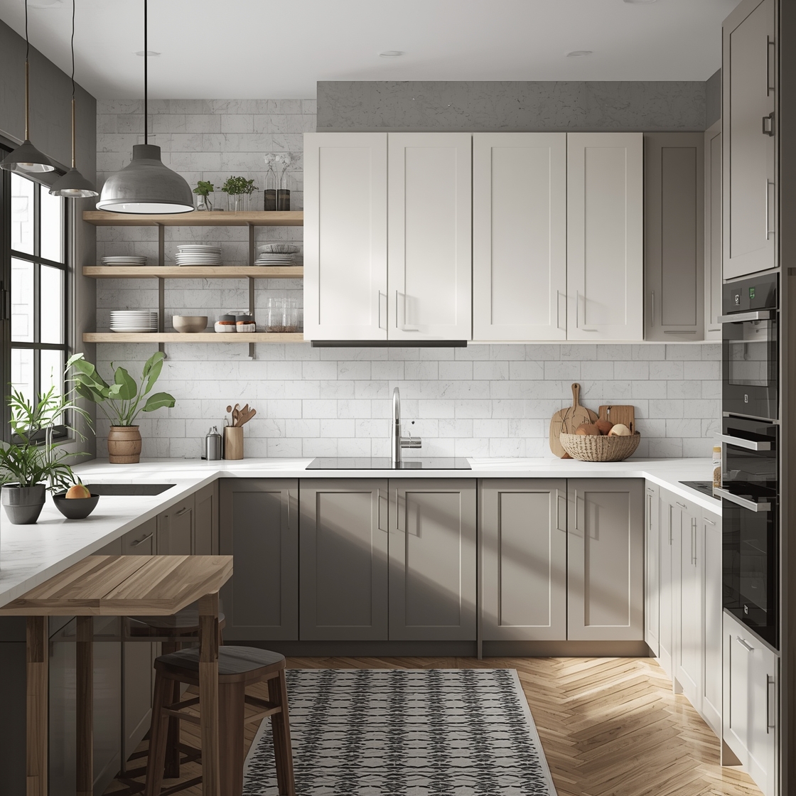 modern kitchen palettes