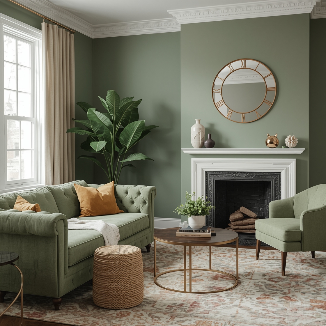 sage green decor ideas