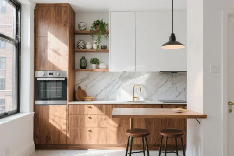 Featured image for: 11 One Wall Kitchen Ideas That Maximize Small Spaces