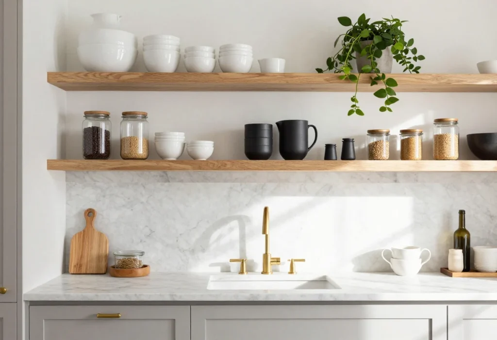 Featured image for: 8 Open Kitchen Shelving Ideas That Don’t Look Messy