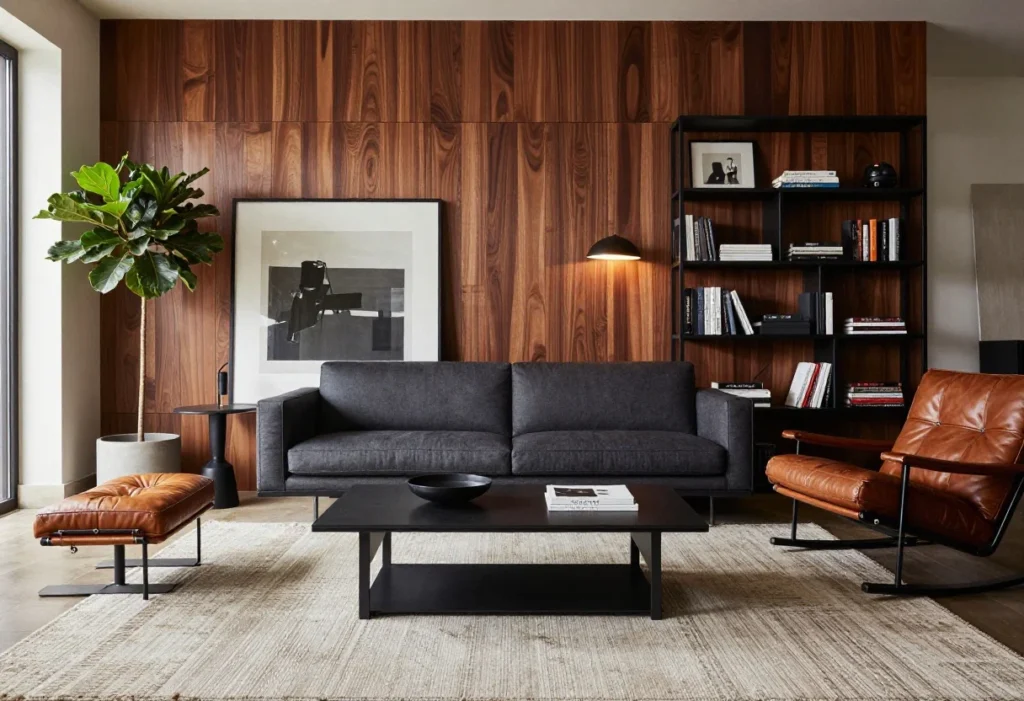 Featured image for: Men's Living Room Ideas That Are Stylish & Masculine