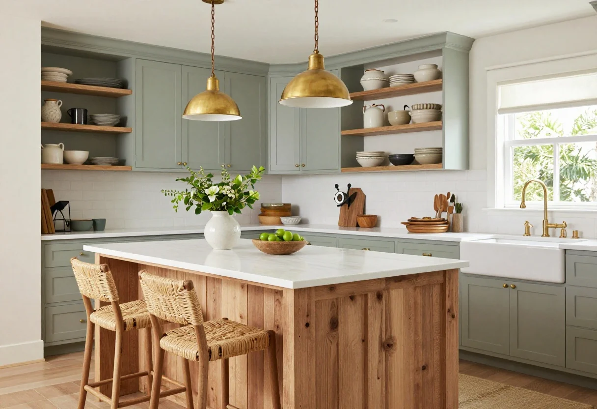 Featured image for: Farmhouse Kitchen Island Ideas You'll Love