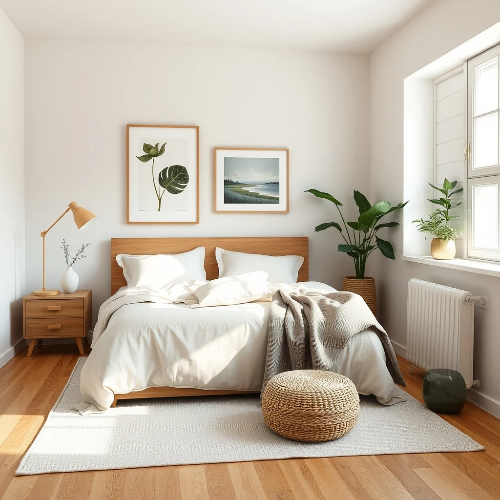 Budget-Friendly Guest Bedroom Ideas for Visitors interior: 4. Introduce Soft Textiles - Plush textiles are an easy way to add warmth without a large expense. A set of high‑quality cotton sheets in a muted tone feels luxurious and is easy to care for. Layer a lightweight quilt