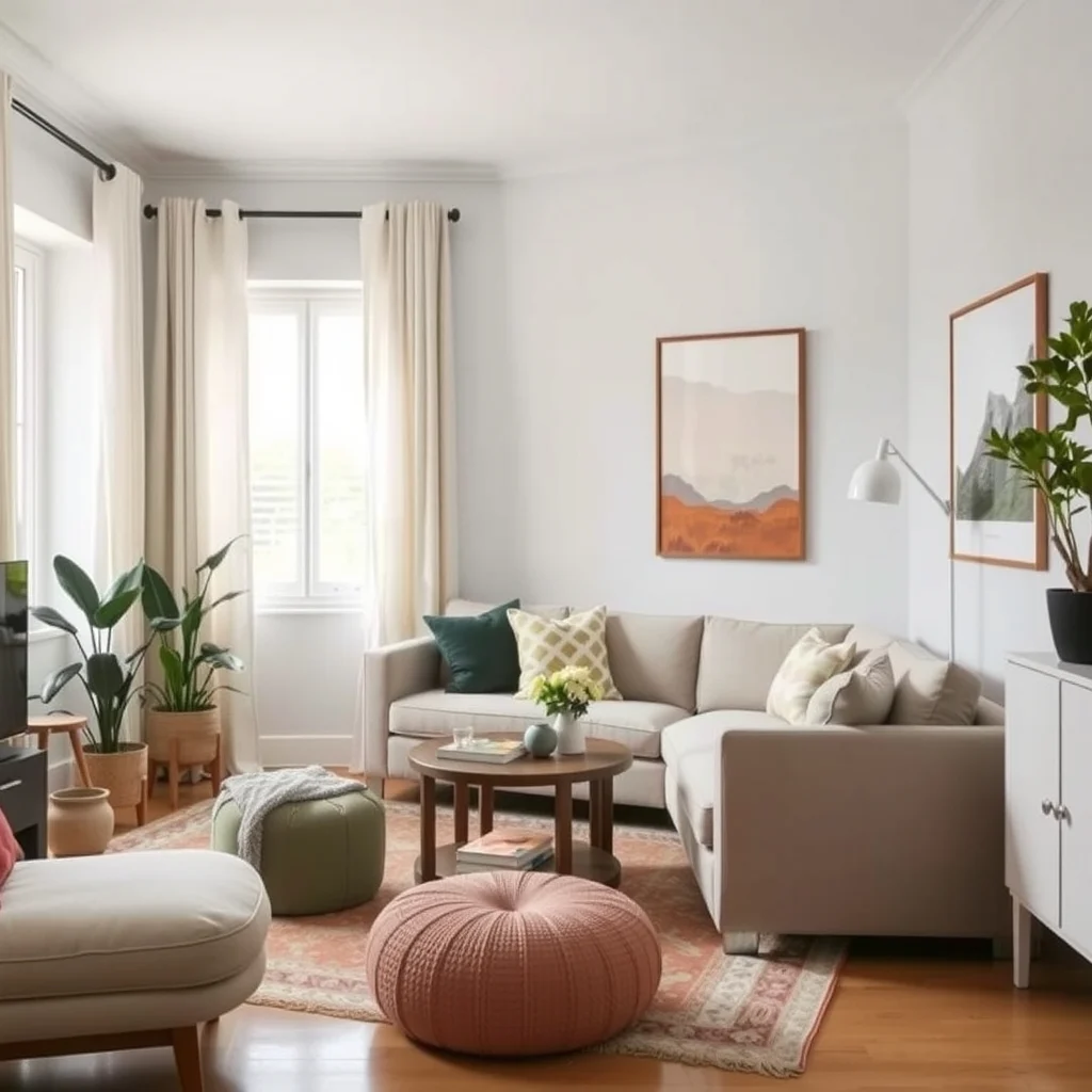 Budget Home Makeover Ideas That Make a Big Difference Without Renovation interior: 3. Introduce textiles for texture, color, and comfort - Soft furnishings are the easiest way to layer personality. A well‑chosen rug anchors a seating area, while a throw pillow in a contrasting hue draws the eye and invites touch. Linen curtains in a light