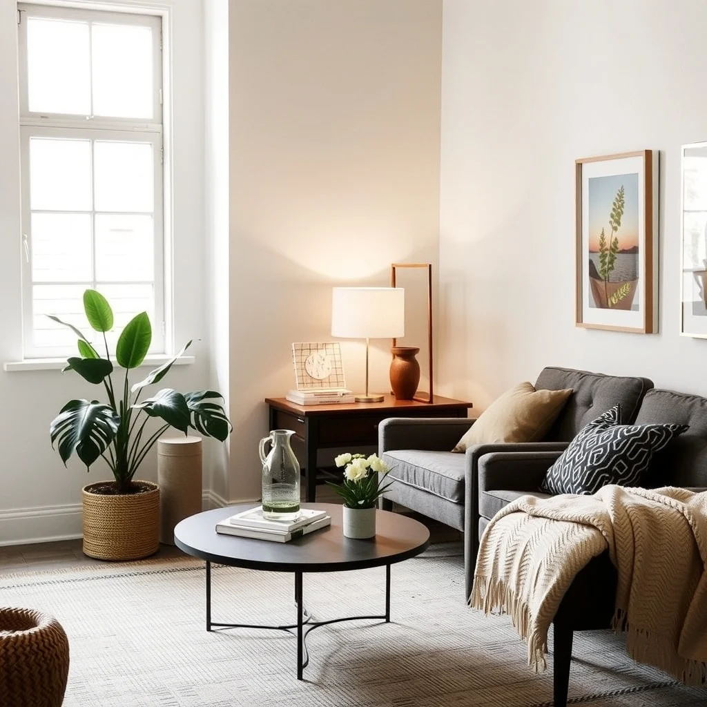 Budget Home Makeover Ideas That Make a Big Difference Without Renovation interior: 5. Add strategic lighting layers for mood and functionality - Lighting shapes how a room is experienced at different times of day. Overhead fixtures provide general illumination, but adding a floor lamp beside a favorite armchair introduces a softer pool of light for evenings. Table