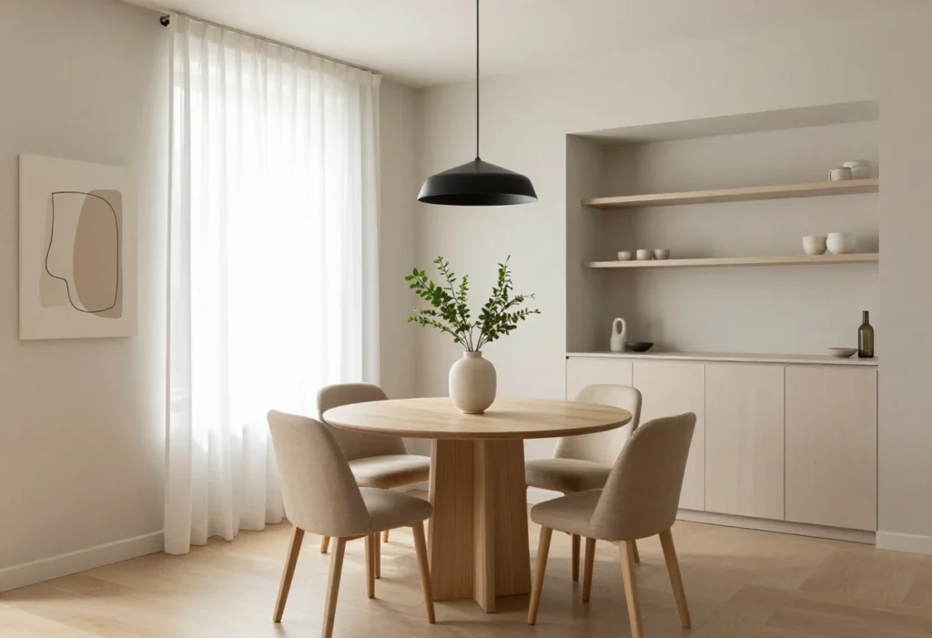 minimalist dining room ideas - 10 Minimalist Dining Room Ideas for Small Apartments That Wow