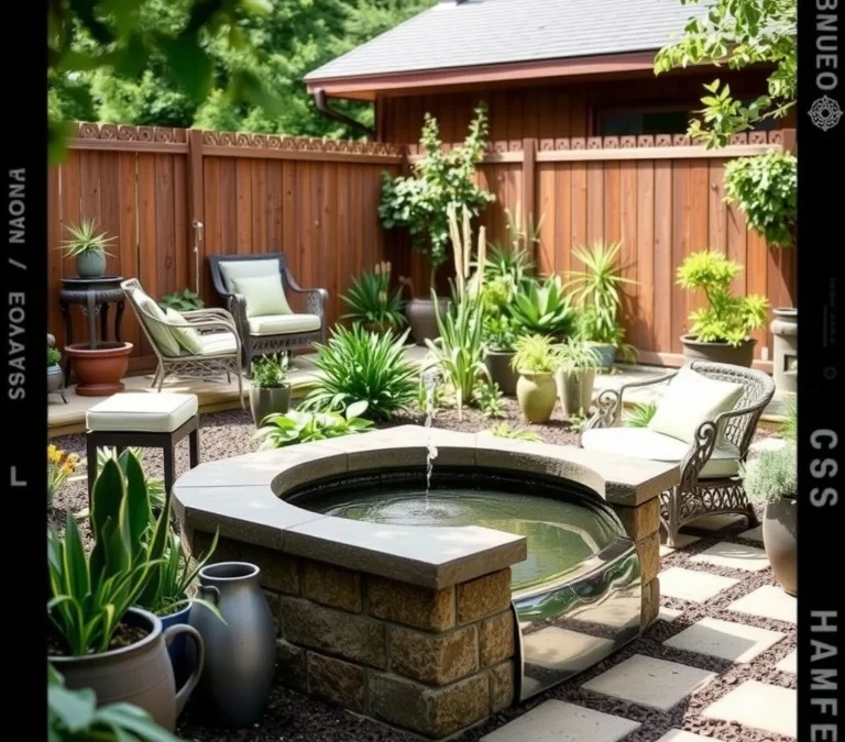 Garden Water Feature Ideas for a Peaceful and Relaxing Backyard