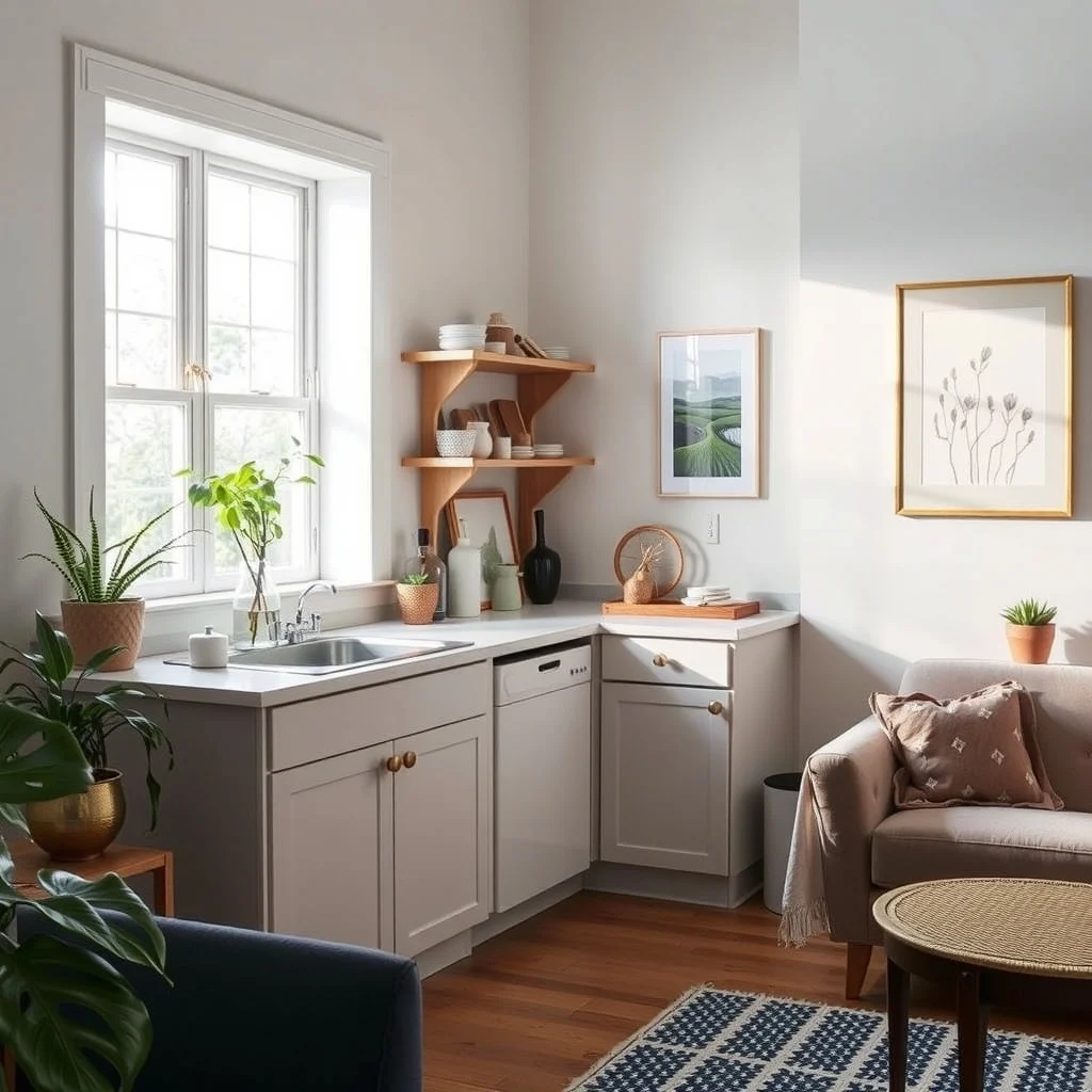 Kitchen Counter Organization Ideas That Keep Your Space Looking Clean interior: FAQ - How can I keep a small kitchen counter tidy? Start by limiting the number of items on the surface to those you use daily, and store the rest in cabinets or drawers. Using vertical solutions