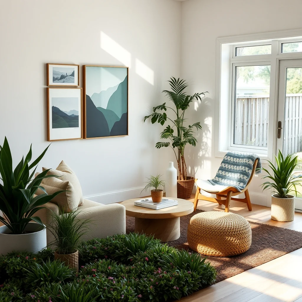 Low-Maintenance Garden Ideas for a Beautiful Backyard With Less Work interior: 6. Use groundcover that suppresses weeds - Replacing bare soil with low‑growing groundcovers such as creeping thyme, sedum, or dwarf mondo grass reduces the need for ‑weeding and creates a uniform carpet of colour. These plants spread quickly, forming a dense mat