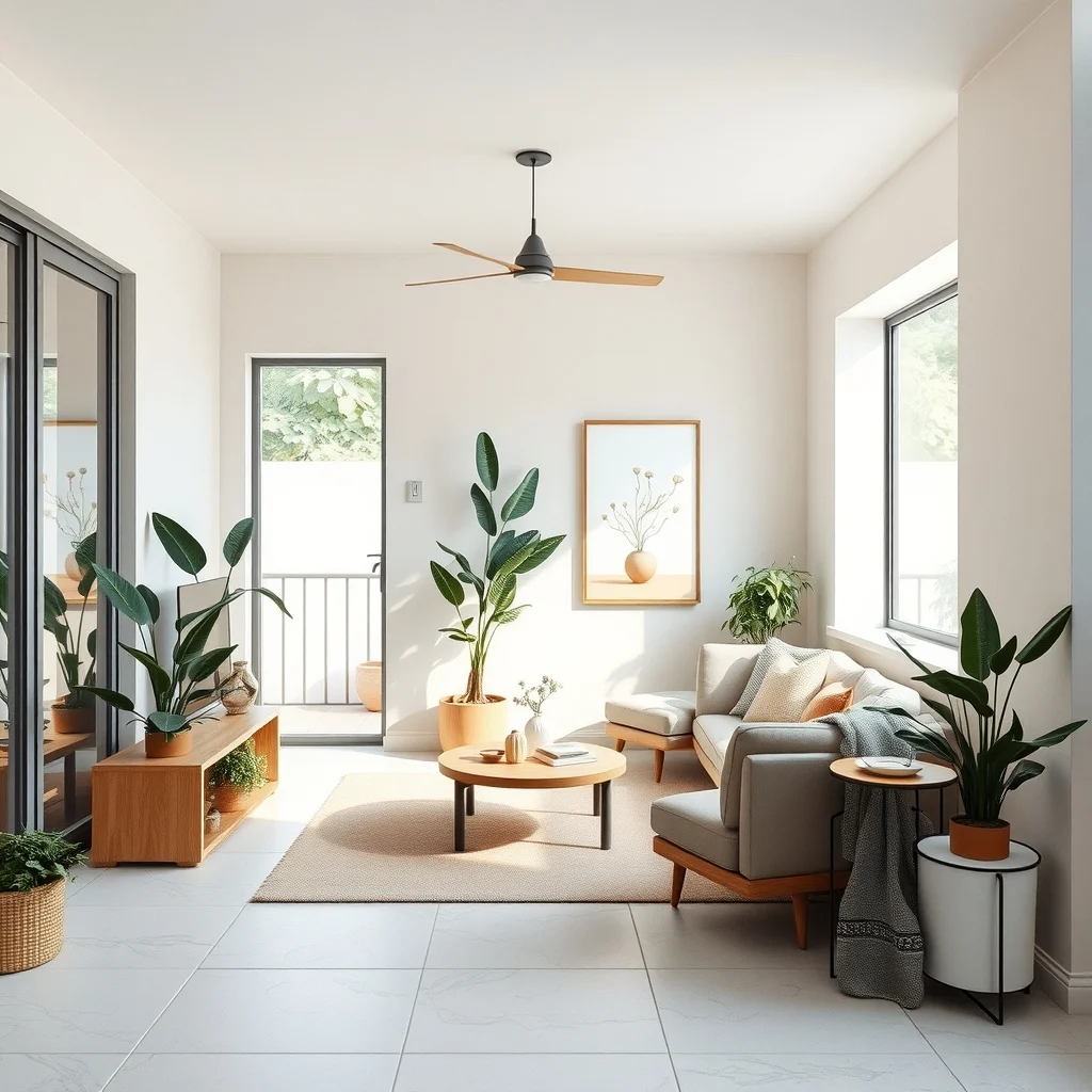 Modern patio