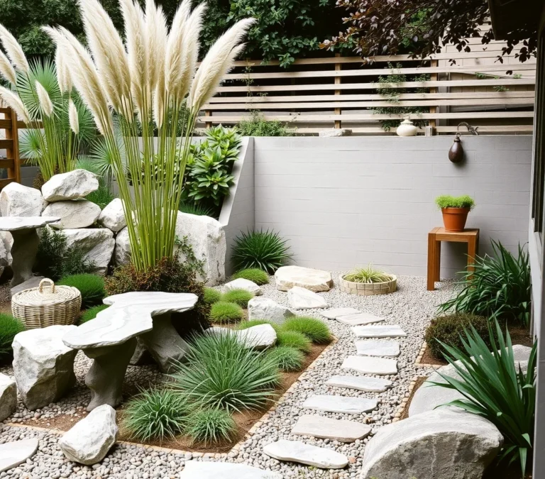 Natural Garden Design Ideas Using Rocks, Grasses, and Native Plants