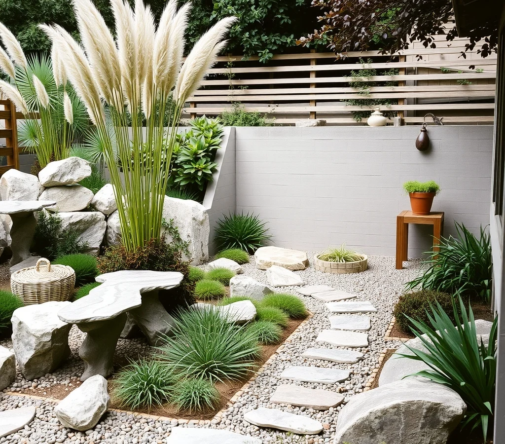 Natural Garden Design Ideas Using Rocks, Grasses, and Native Plants
