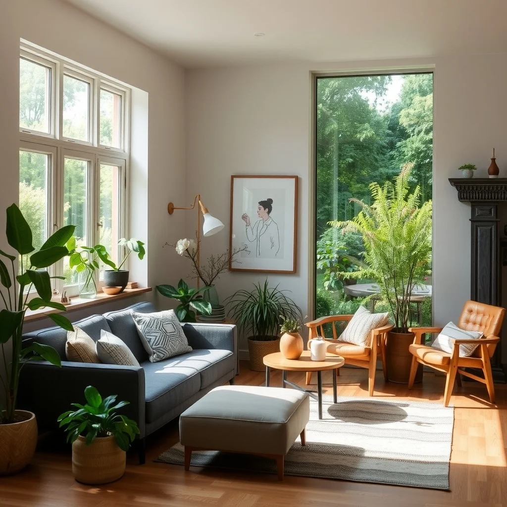 Pollinator-Friendly Garden Ideas to Attract Bees and Butterflies interior: 7. Blend the Garden with Indoor Living Spaces - When a garden feels like an extension of the interior, the transition between indoor and outdoor becomes seamless, and pollinator activity can be enjoyed from the comfort of a living room window. Install large, double‑glazed