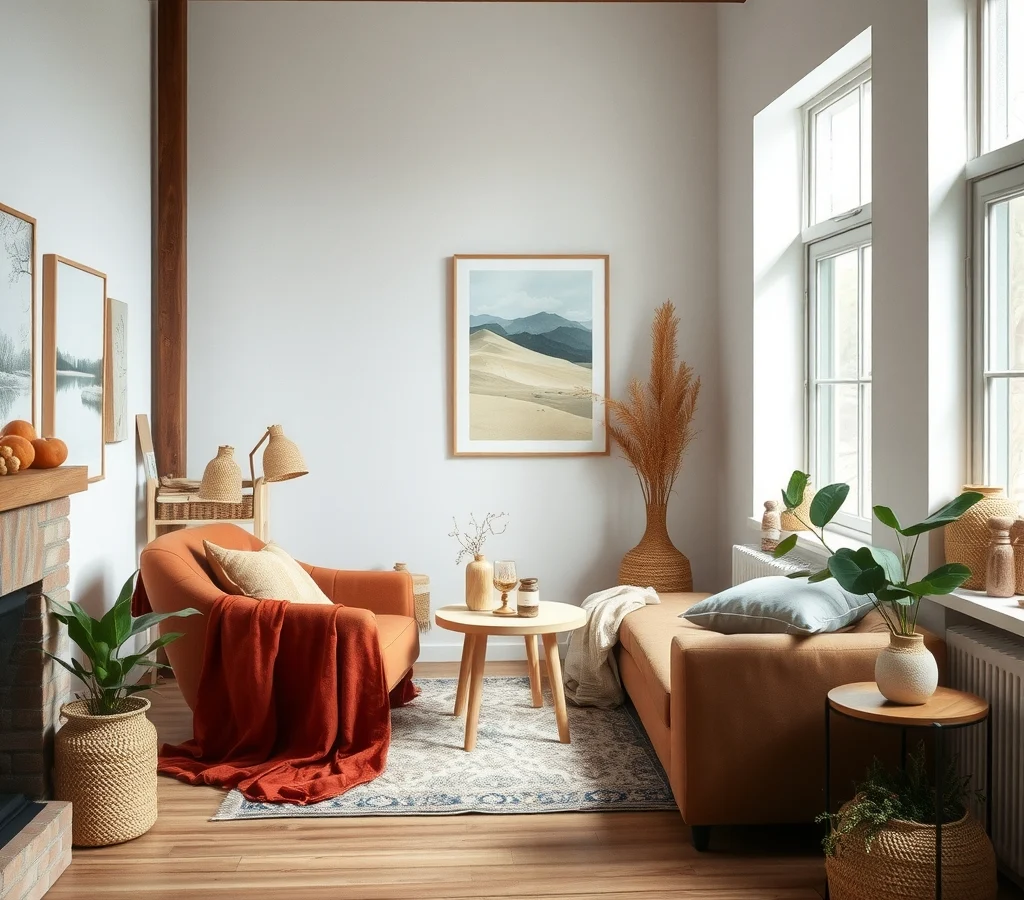 Rustic Winter Home Decor Ideas Using Natural Textures and Wood