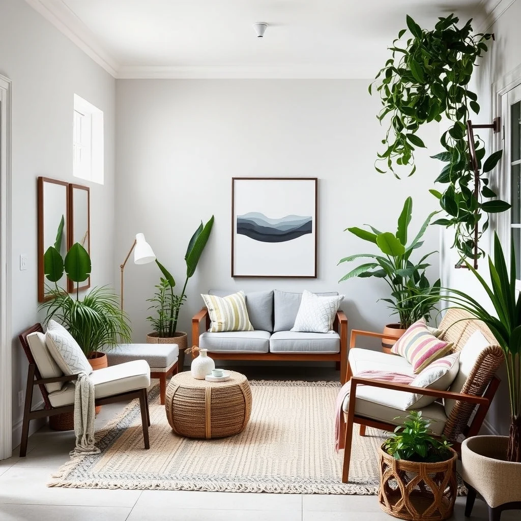 Small Backyard Landscaping Ideas That Make a Tiny Garden Feel Bigger interior: FAQ - How can I make a tiny backyard feel larger without spending a lot of money? Focus on inexpensive visual tricks such as light‑colored paving, reflective wall art, and strategic lighting. Reusing existing furniture with added