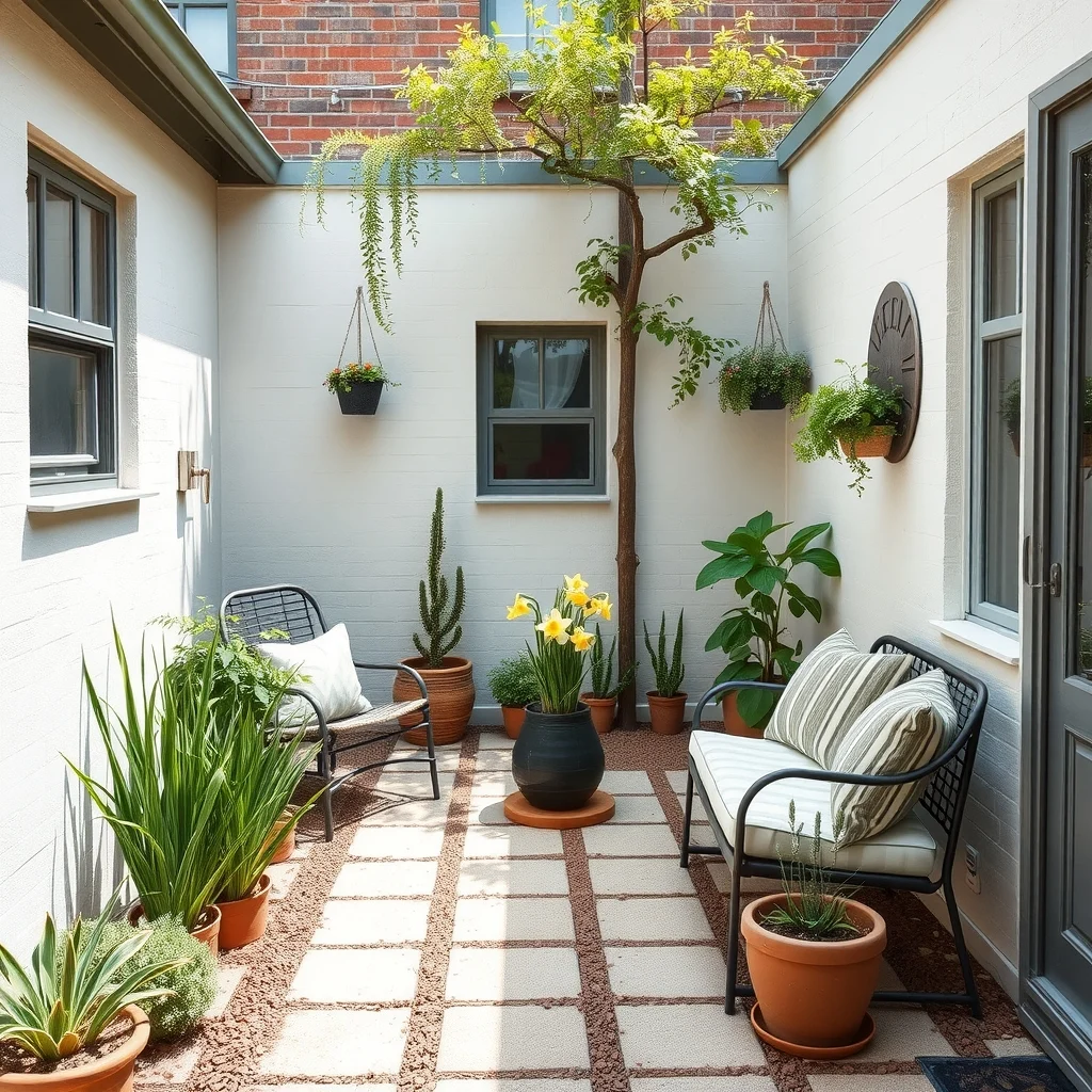 Small Courtyard Garden Ideas for a Private Outdoor Retreat: 7. Seasonal Planting Scheme for Year‑Round Interest - Planning a planting schedule that offers color and texture throughout the year prevents the courtyard from looking barren during off‑season months. In spring, plant early‑blooming bulbs such as crocus and daffodil in shallow containers that