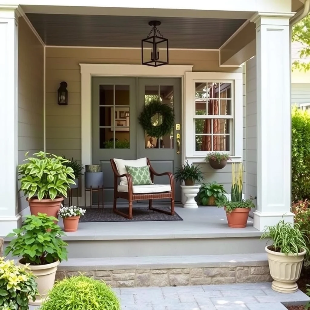 Small Front Porch Ideas That Add Charm Without Expensive Renovations: 1. Refresh the Steps and Trim with a Fresh Coat of Paint - The first impression of a porch begins at the threshold. A well‑chosen paint color on the steps and surrounding trim can instantly lift the area. Light, warm greige or a soft sage works well with