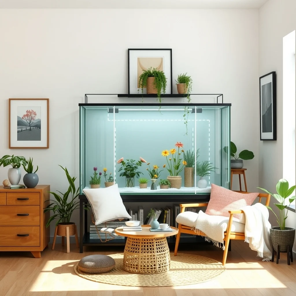 Small Greenhouse Ideas for Growing Plants in Limited Space: FAQ - Can I use a regular glass aquarium as a small greenhouse? Yes, a glass aquarium can serve as a compact greenhouse if you add ventilation holes and a light source. The clear walls retain heat,
