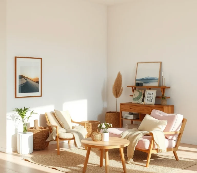 Sustainable Home Decor Ideas Using Secondhand Finds and Natural Materials