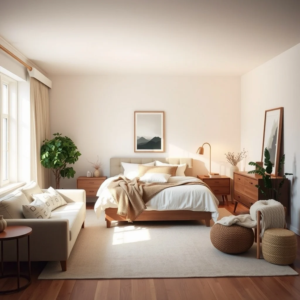 Warm Minimalist Bedroom Ideas for a Cozy Winter Retreat: Final Thoughts - Creating a warm minimalist bedroom for winter is less about adding many pieces and more about choosing the right ones. By focusing on a soft neutral palette, low‑profile furniture, layered lighting, natural materials, thoughtful storage,