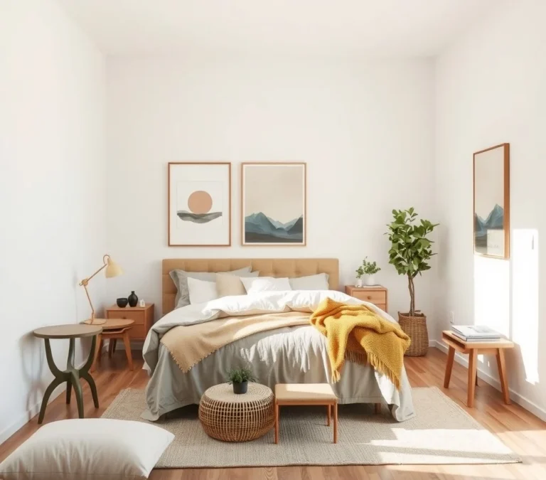 Warm Minimalist Bedroom Ideas for a Cozy Winter Retreat