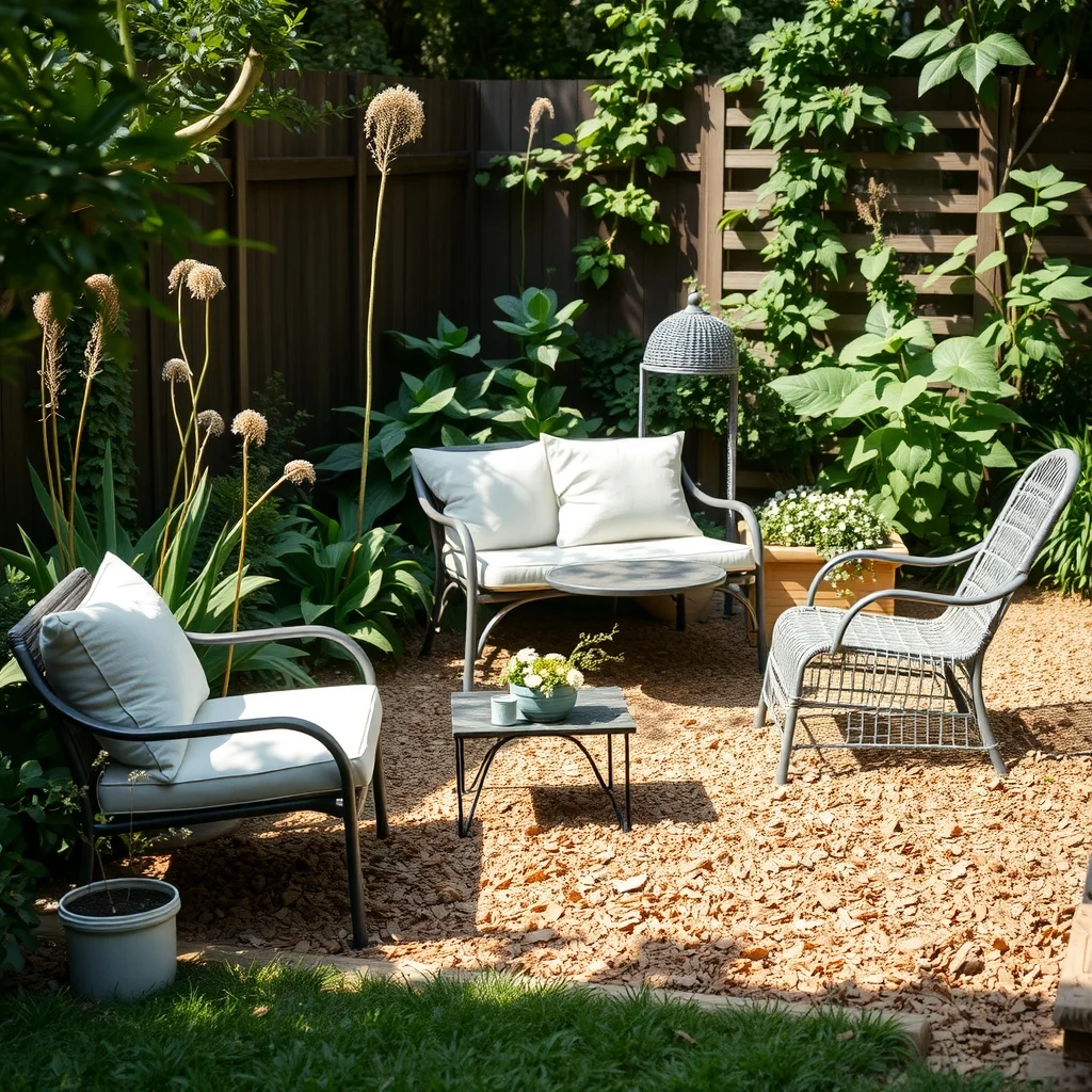 Wildlife-Friendly Garden Ideas That Support Birds and Beneficial Insects: 3. Use Mulch and Leaf Litter to Provide Ground Habitat - Instead of a pristine, weed‑free lawn, a layer of shredded bark mulch or a natural leaf blanket creates a soft, earthy texture reminiscent of a woven rug in a lounge. This substrate offers shelter for
